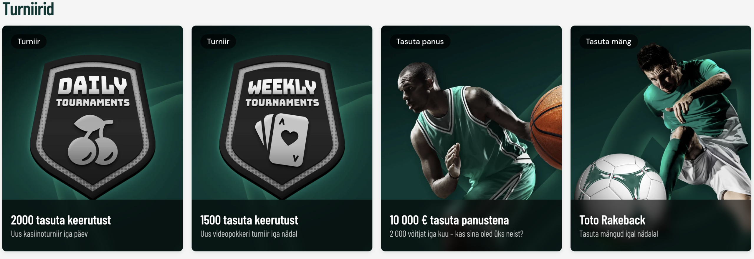 Kasiino pakkumised Paf kasiinos 2026