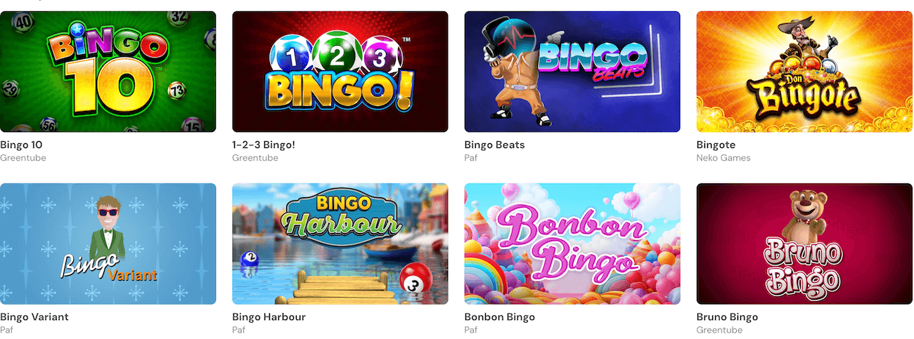 Parimad online bingo kasiinod Eestis 2025