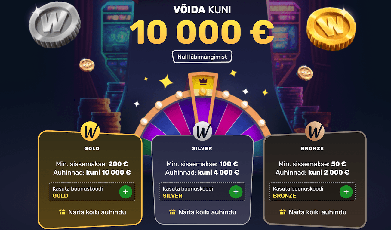 Winz kasiino koduleht 2026