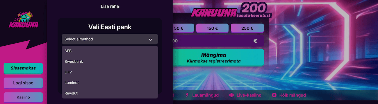 Kuidas alustada kiirkasiinos samm-sammult – Pay N Play juhend 2026