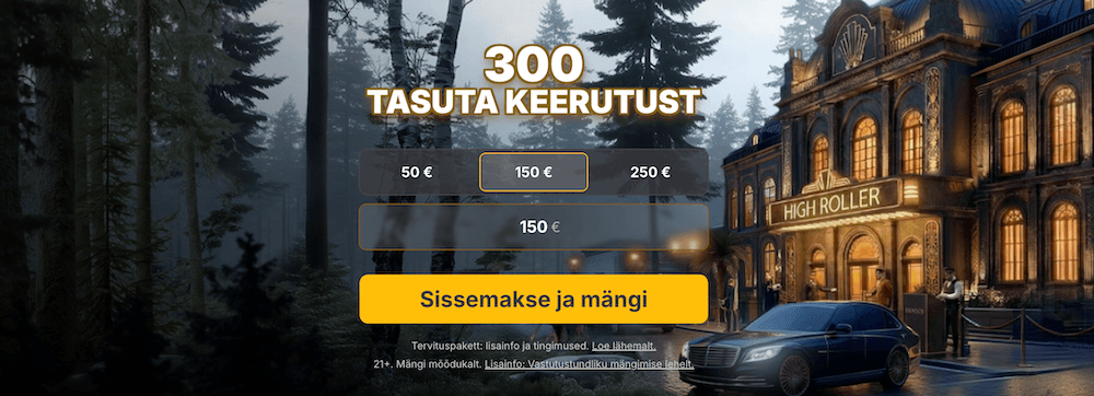Tasuta keerutused 2026 – riskivabad spinnid Eesti online kasiinodes